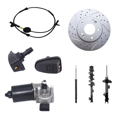 MG Auto Parts Hub Motor Compressor Grille Faróis de para-choque e Mais para Top- Marcas