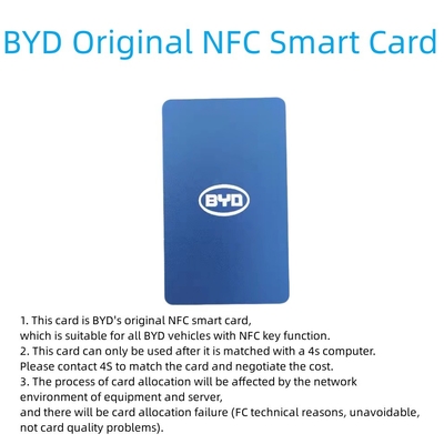 Azul BYD Han ev Song mais Qin mais Dm Dolphin NFC Card Key com NFC