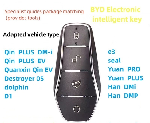 Aplicação de plástico BYD Qin mais Dolphin Car Key Match e2 Tang Han Car Intelligent Yuan Song mais dmi Remote Control Key
