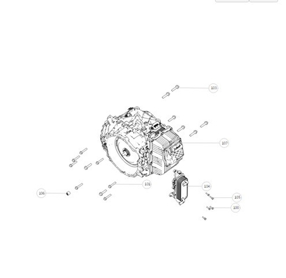 2009-2016 Hover H5 Car Auto Transmission System caixa de velocidades para a Grande Muralha CC6463-Haval H6