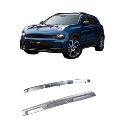 Slide de gaveta compatível Geely Lynk Co 01 Frente e traseiro parachoque decoração banda de acabamento
