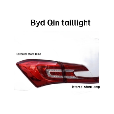 Peças para automóveis BYD Qin Montagem de faróis traseiros 17-18 Lâmpadas de sombra de travão Lâmpadas traseiras Original