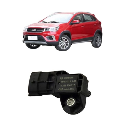 Sensor de pressão de entrada de ar de tamanho padrão para Chery QQ A1 A3 A5 Tigo Qi Yun 2 Fengyun 2