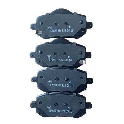 Geely EC8/Emgrand Chapas de travão dianteiras Peças para automóveis em cerâmica OEM NO BY694HYB230918 Cerâmica