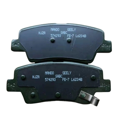 Geely EC8/Emgrand Chapas de travão dianteiras Peças para automóveis em cerâmica OEM NO BY694HYB230918 Cerâmica