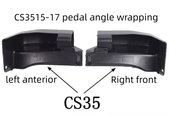 Balck ABS Changan CS35 Pedal ângulo de enrolamento especial Instalação fácil