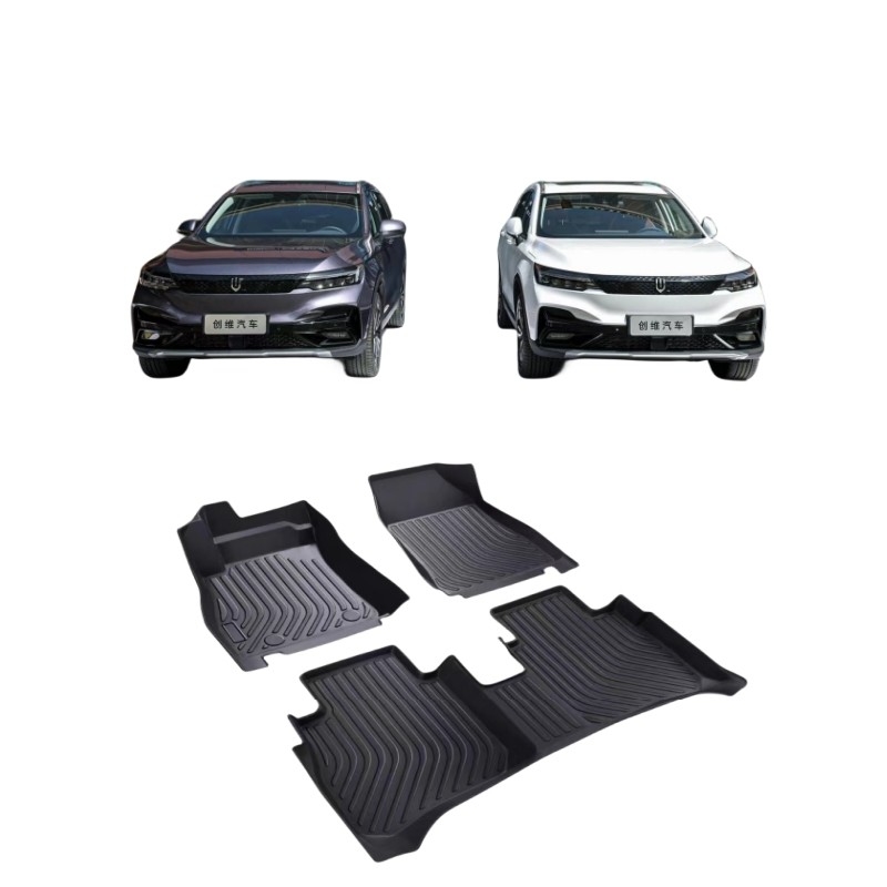 Alfombra antiderrapante dupla totalmente cercada para Skyworth EV6 e Skywell ET5