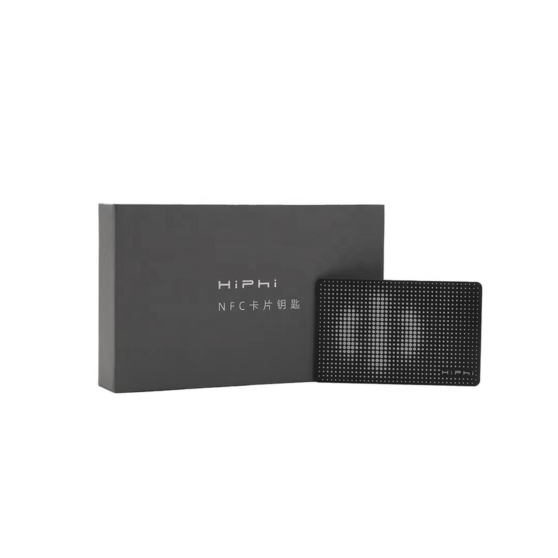 Caixa-presente universal de chave de cartão NFC para HiPhi Y HiPhi Z 100% testado QC Passado Acessório de carro