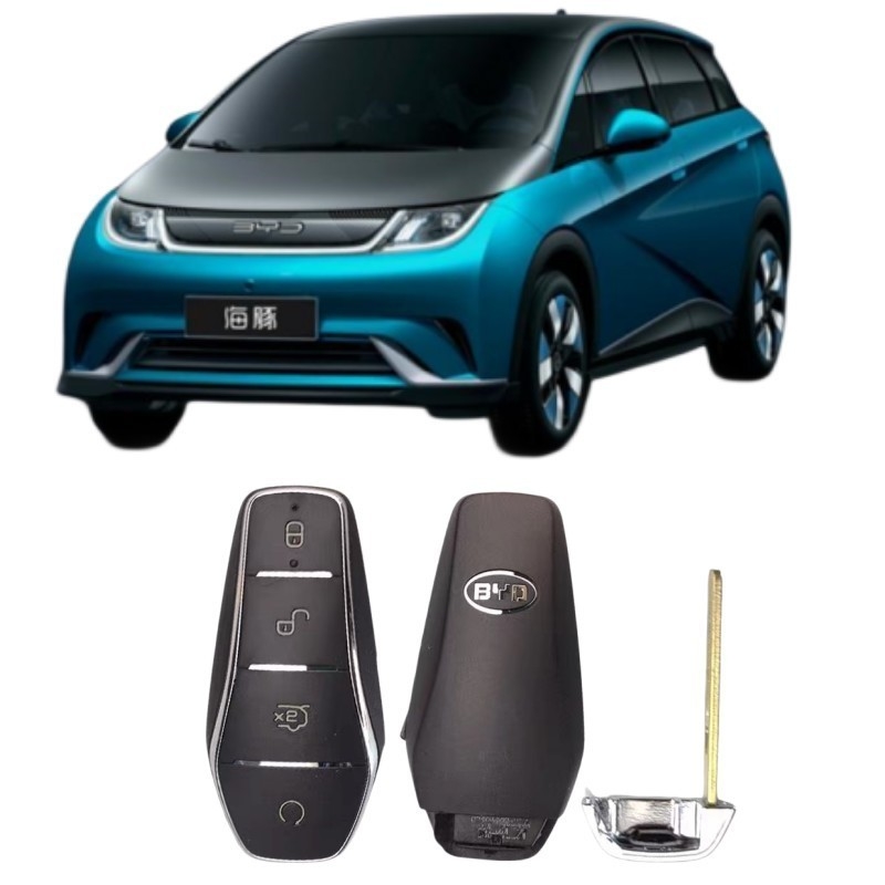 Aplicação de plástico BYD Qin mais Dolphin Car Key Match e2 Tang Han Car Intelligent Yuan Song mais dmi Remote Control Key