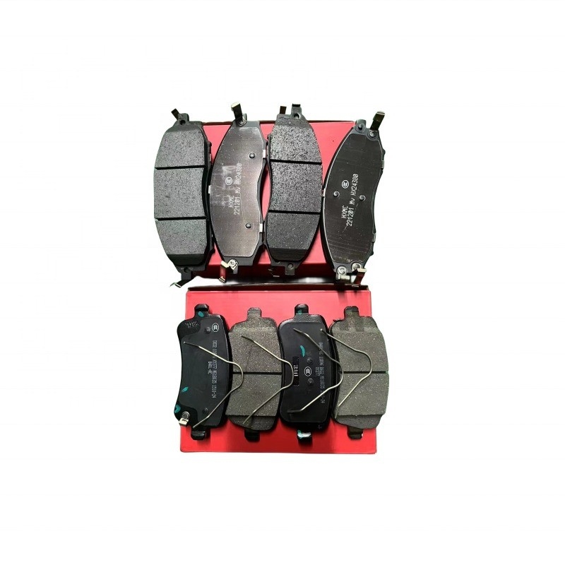 Pequim 2016-2021 Instalação de automóveis Off-road BJ40 Pads de travagem dianteiros traseiros Materiais de primeira linha