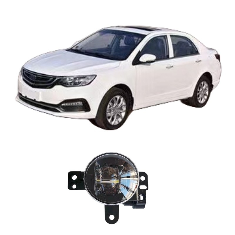 55W ABS LED Front Fog Light Assembly para Geely Xingyue Emgrand Vision Peças de Automóvel Originais