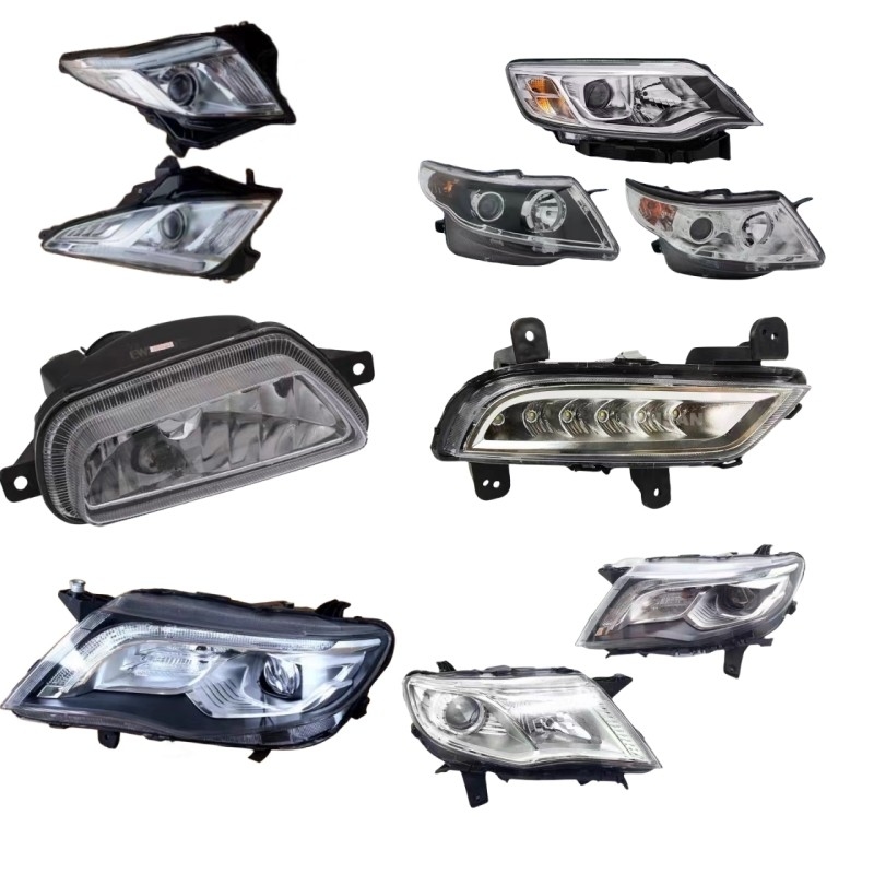 Geely Auto Parts Faróis LED gama completa de faróis LED Lâmpadas de nevoeiro e faróis traseiros