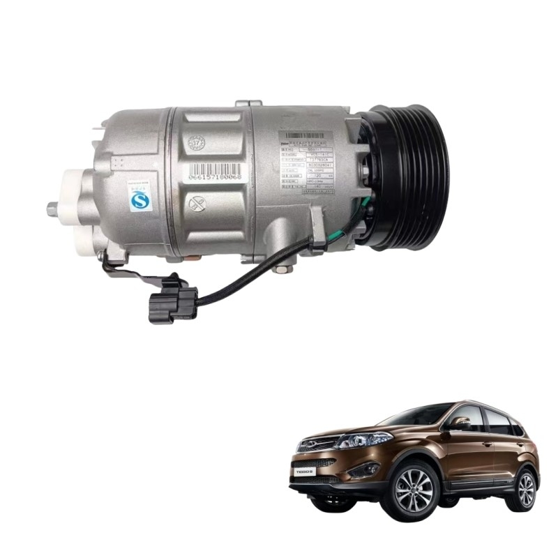 Modelo de carro Tiggo5 7 8 Tiggo5X Conjunto de compressor X5 Tiggo8 Ar condicionado Chiller de bomba