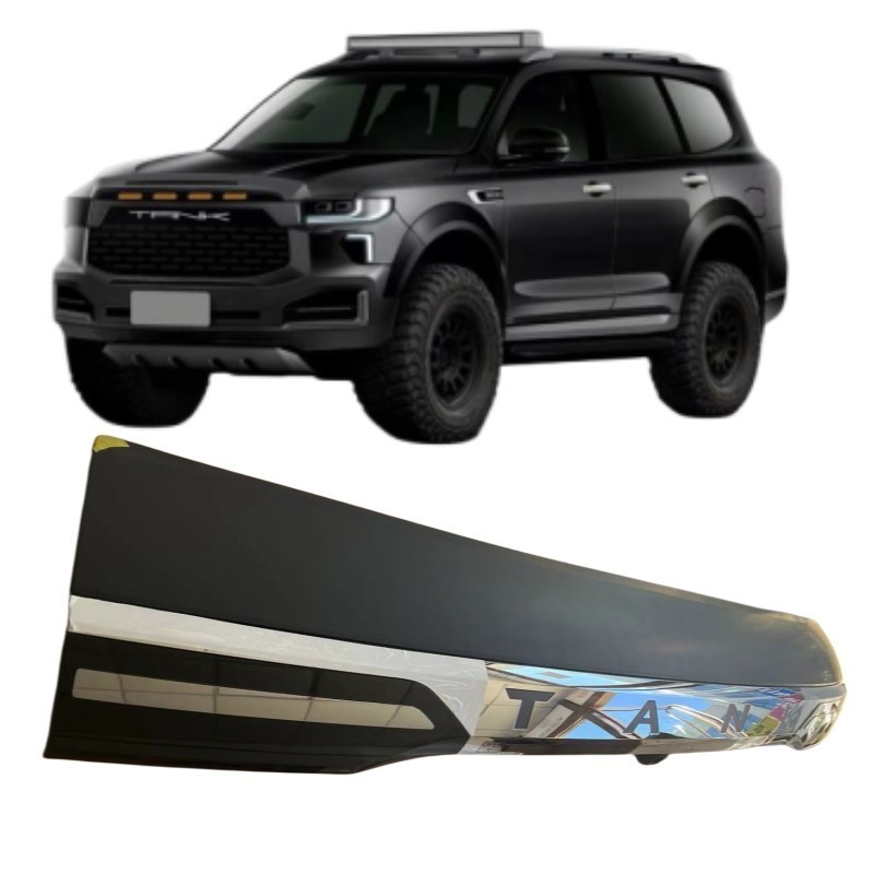 WEY Car Fitment P8 PHEV Porta traseira Trim Strip para TANK500 sem logotipo de pneu de reposição