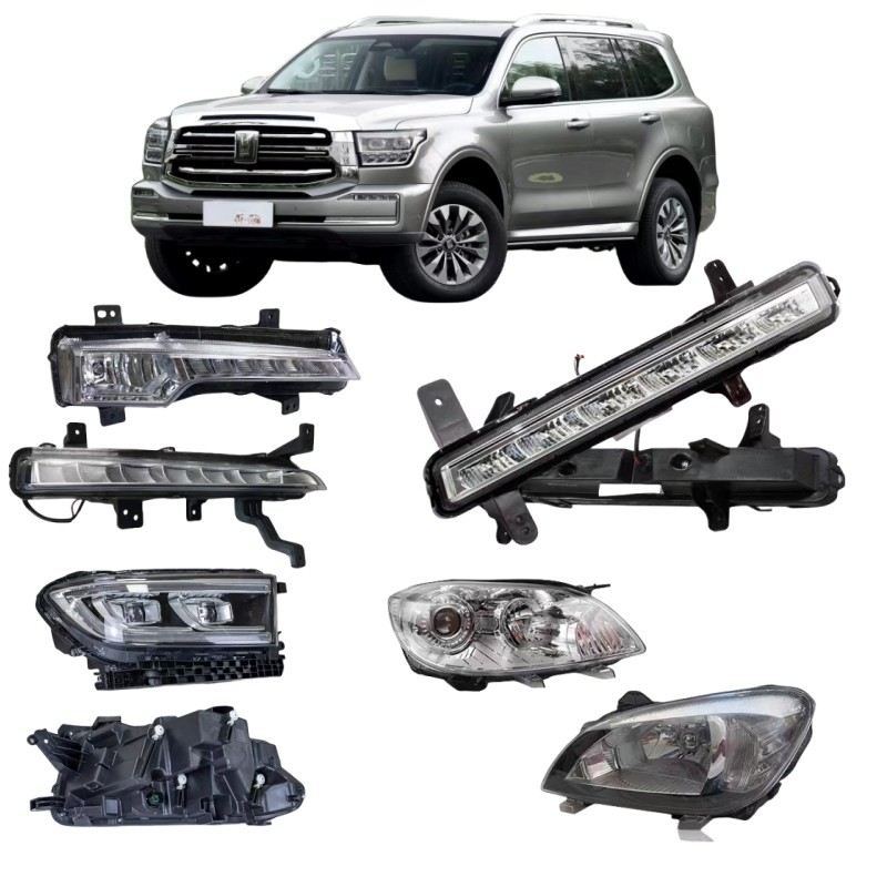 Great Wall Full Series Farol Lâmpada de nevoeiro Lâmpada de xenônio Completo para modelos 2003-2009