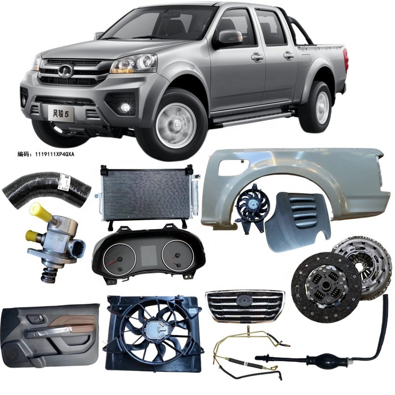 SEAT VW Great Wall GWM Fengjun 3567 Pickup Truck Distribuidor de componentes de automóveis de aço